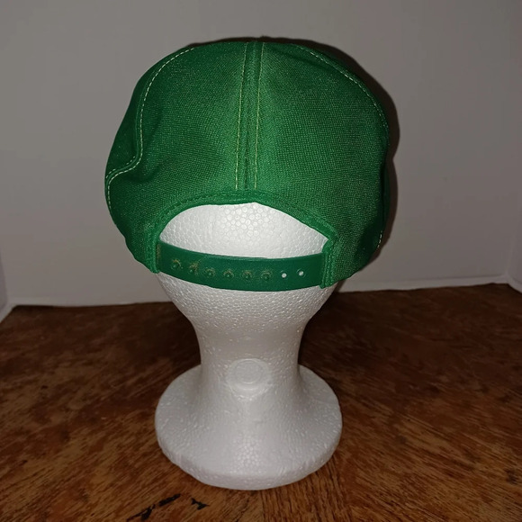 Vintage Ellis County Equipment Inc John Deere Trucker Snapback Cap Hat Patch. Se - Picture 5 of 6